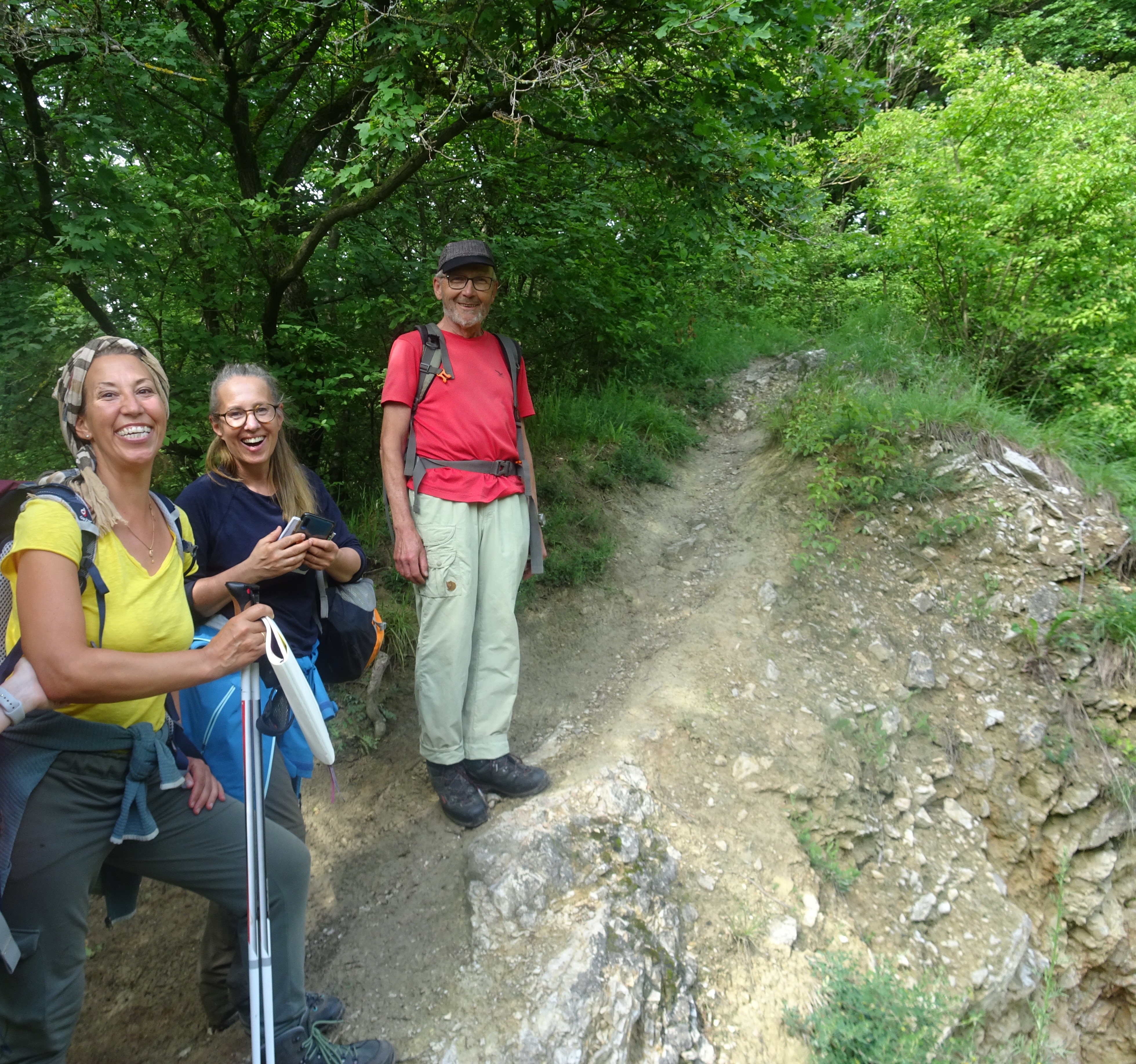 Kräuterwanderung Gruppe