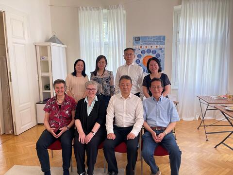 Besuch China - Gruppenfoto